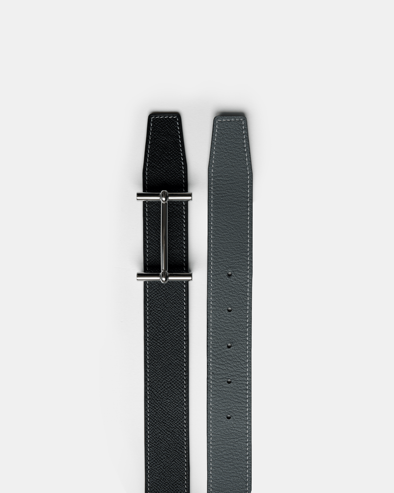 Thắt lưng Epsom mặt H | Premium - Leonardo